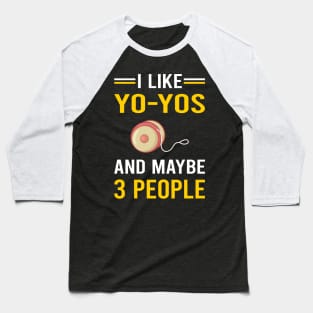 3 People YoYo Yo-Yo Baseball T-Shirt